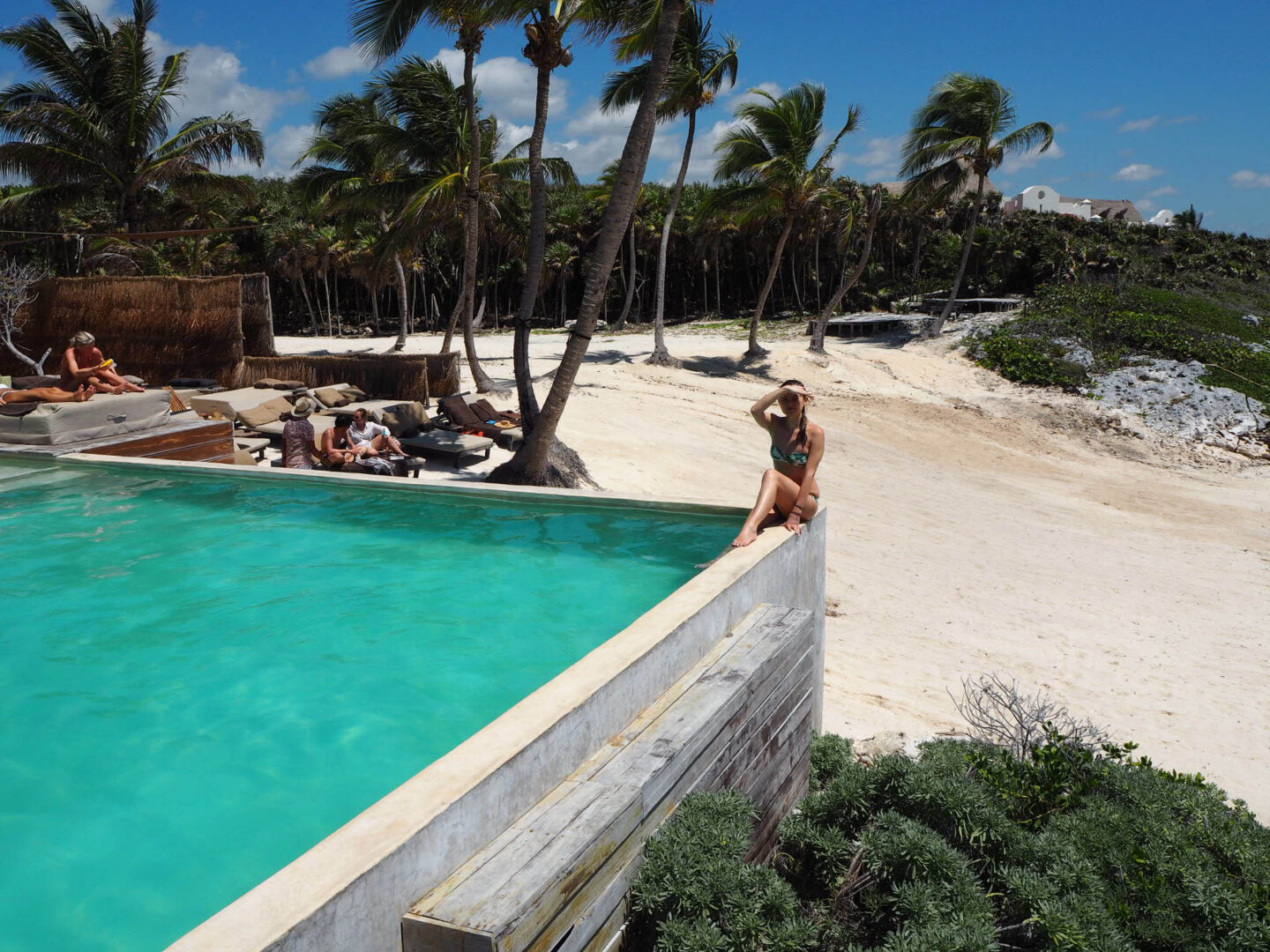 Tulum Mexico Habitas pool