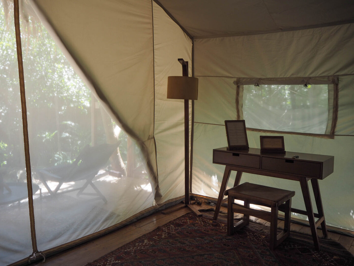 Tulum Mexico Habitas tent decor