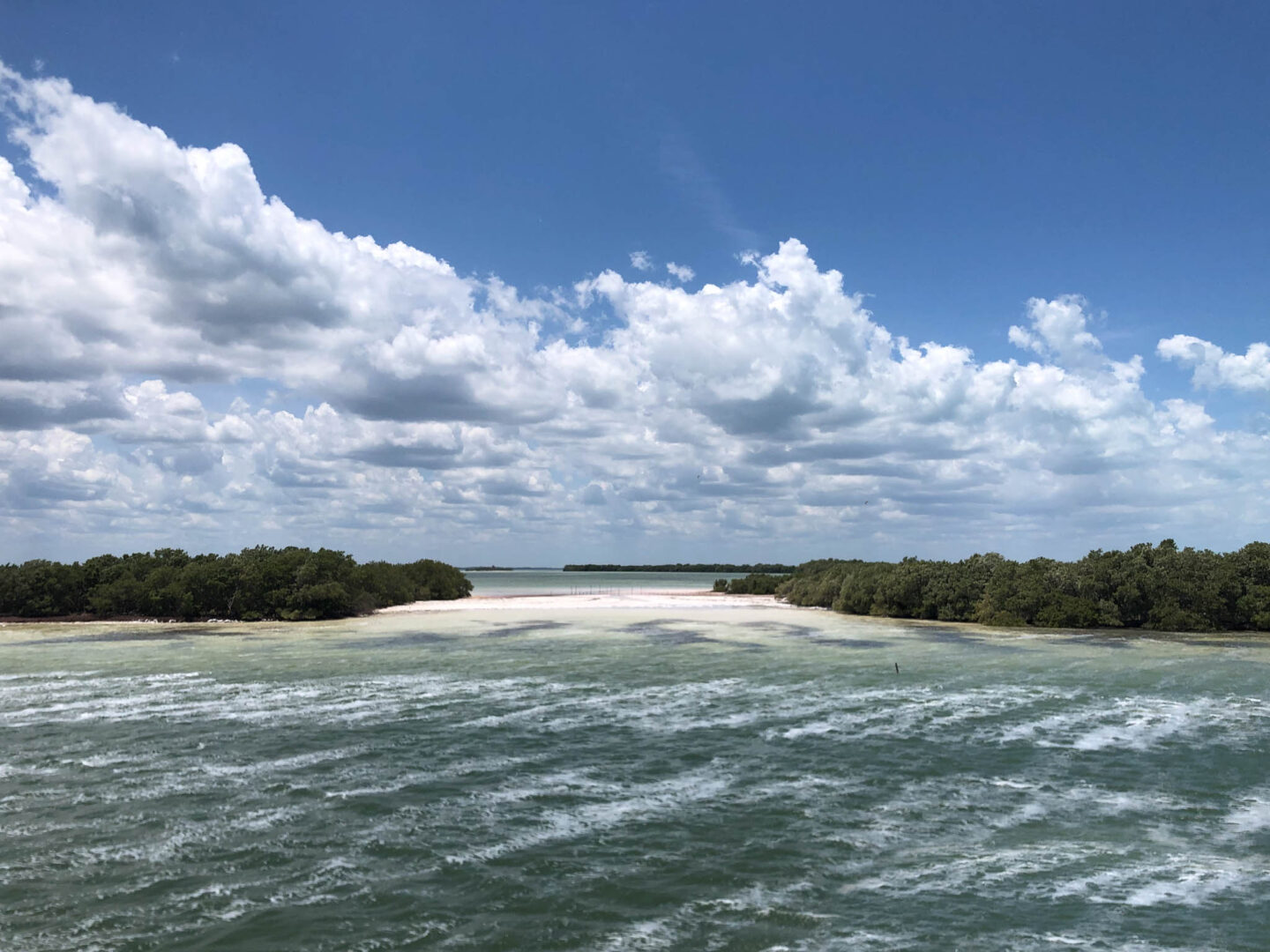 Holbox Mexico boat ride