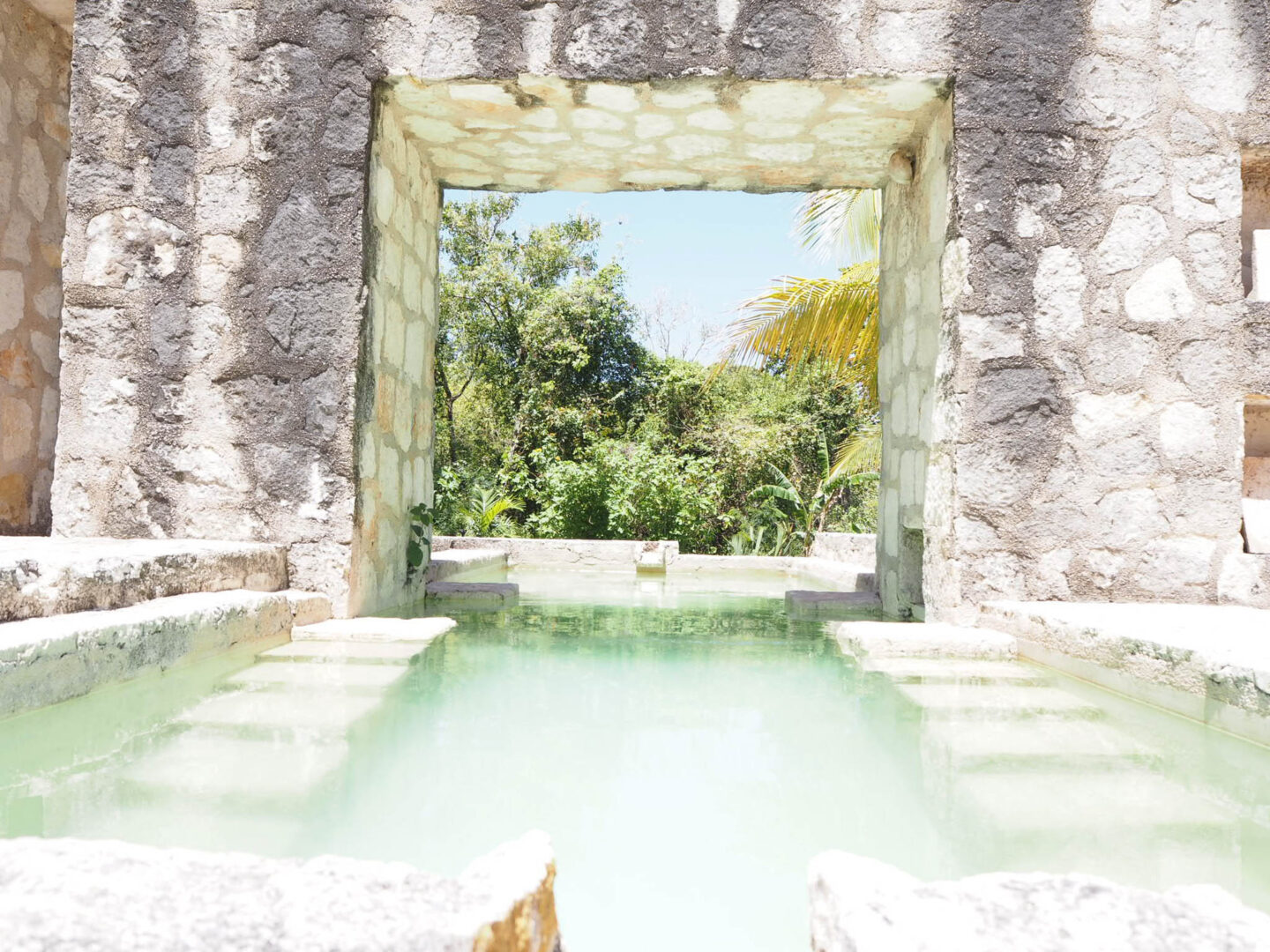 Tulum Mexico Coqui Coqui Coba pool