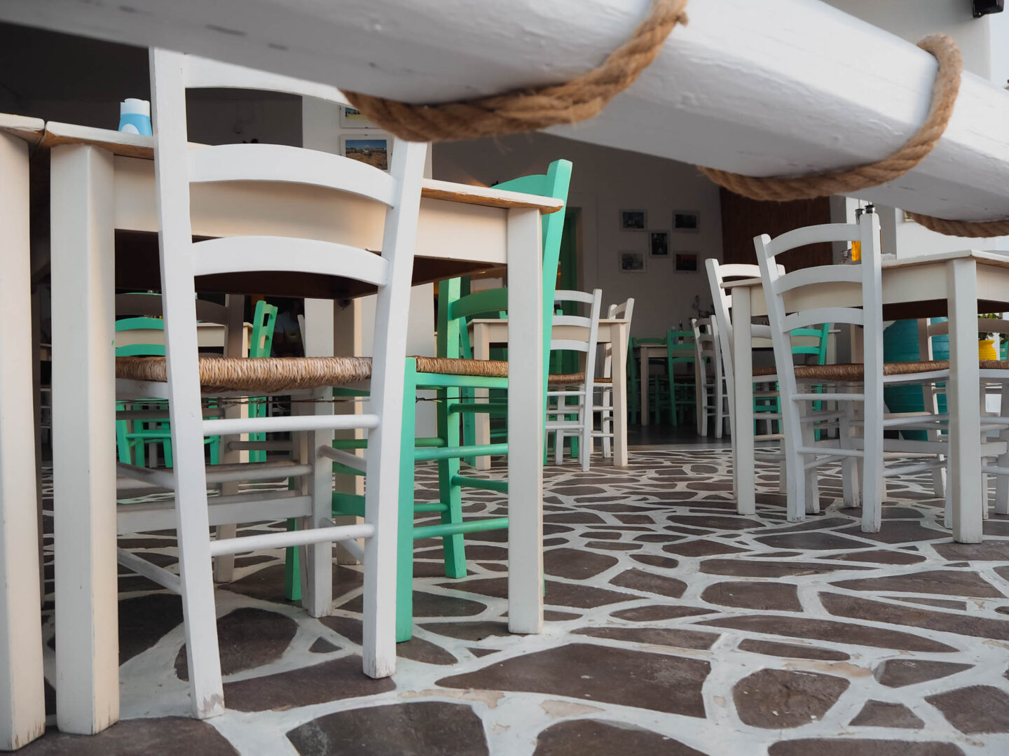 Koufonisia Greece chairs