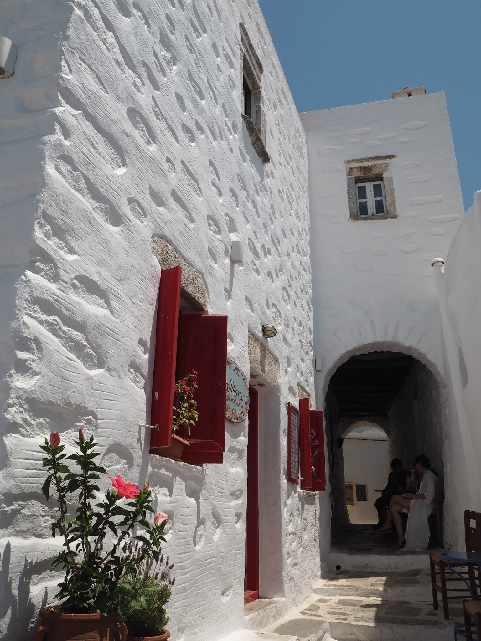 Amorgos Chora Kallisti tunnel