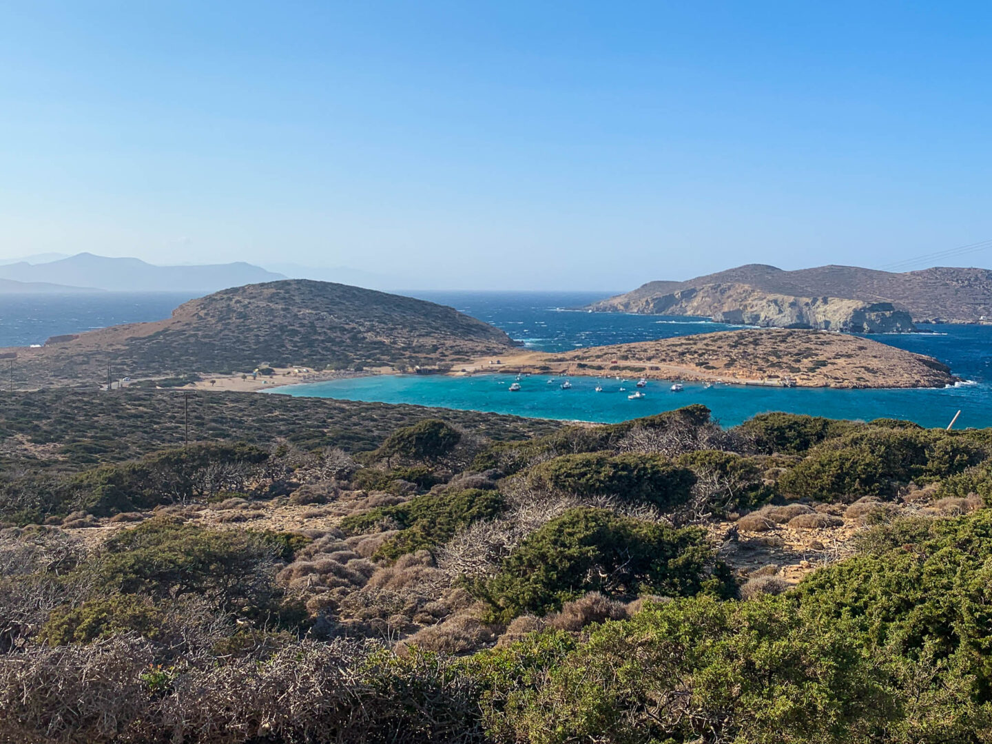 Amorgos Kalotaritissa bay