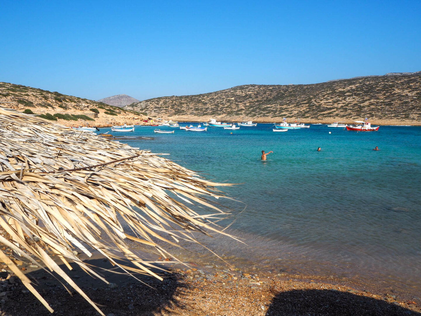 Amorgos Kalotaritissa beach