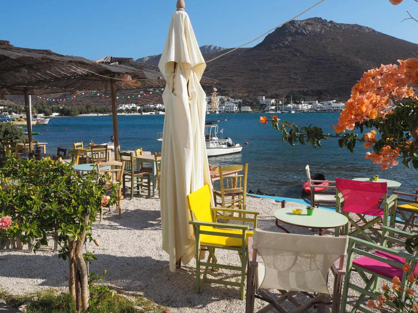 Amorgos Katapola cafe