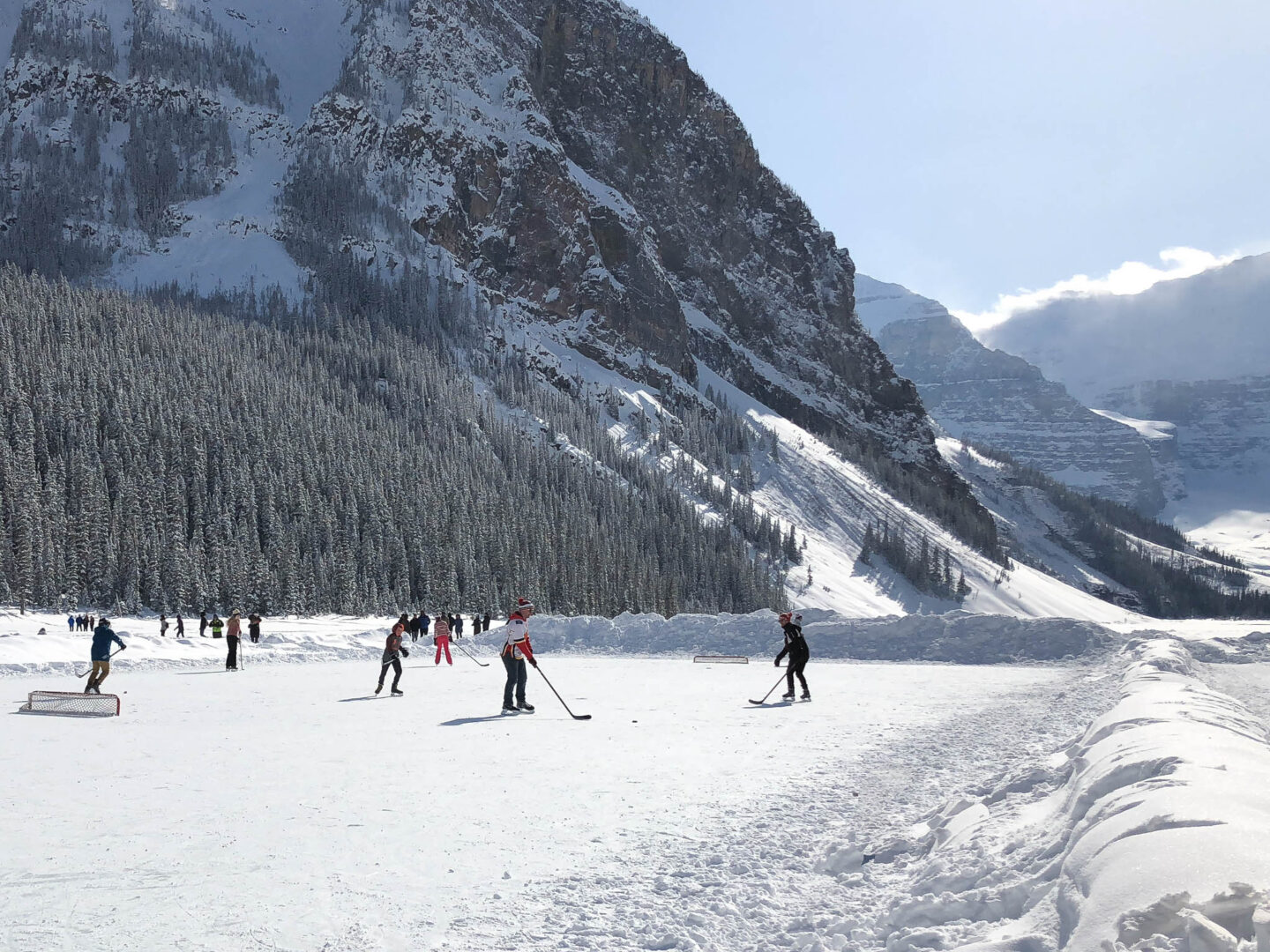 An unforgettable winter's day in Lake Louise, Canada