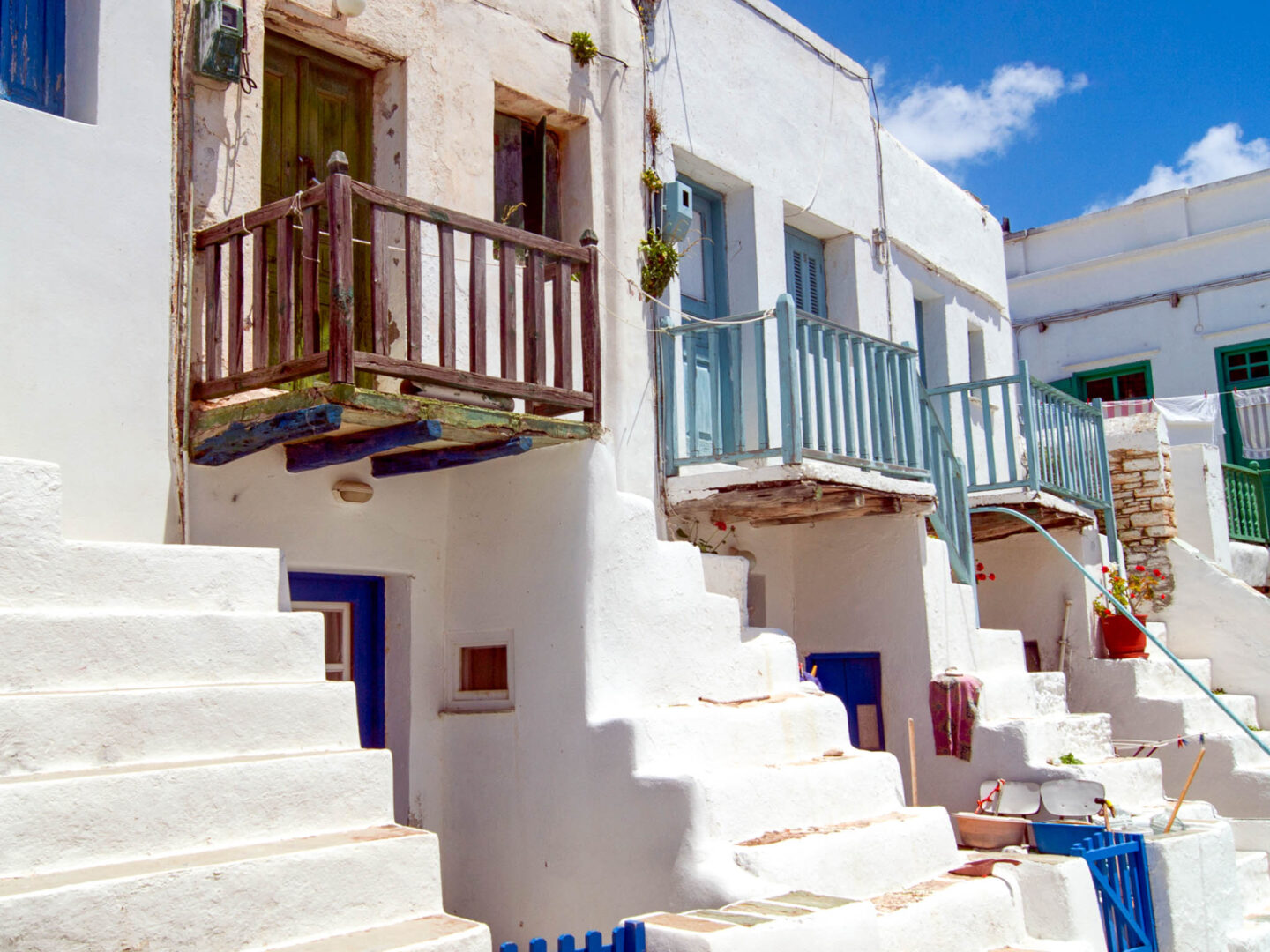 Folegandros Chora traditional houses