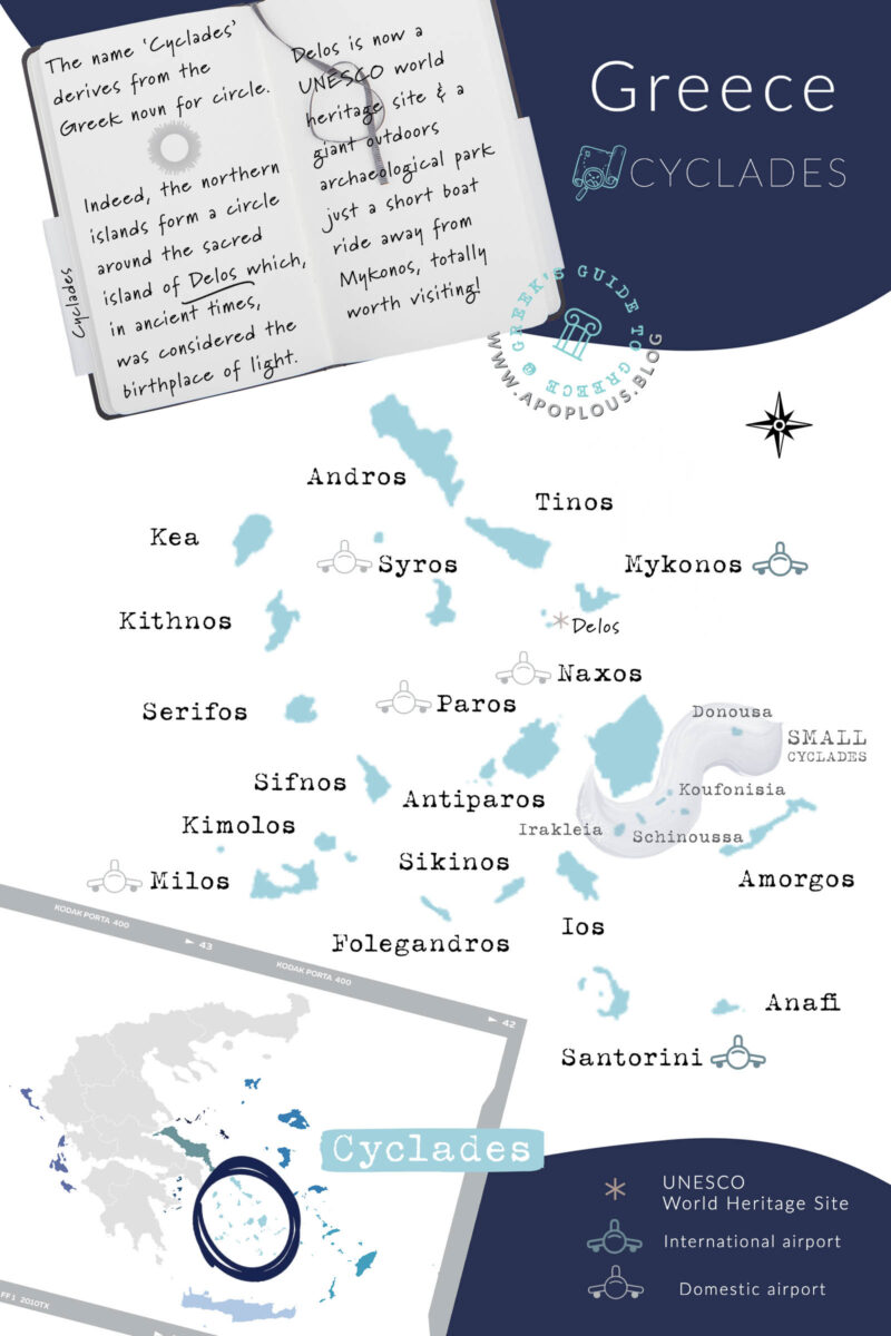Apoplous Greece Map Cyclades Islands 800x1200 