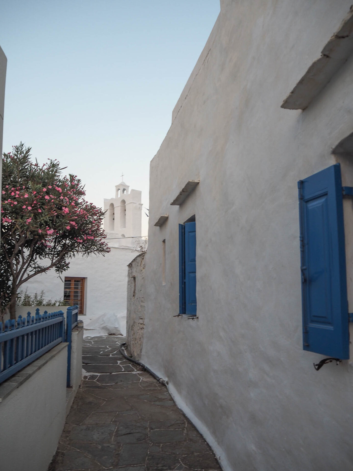 Sifnos Greece Apollonia street