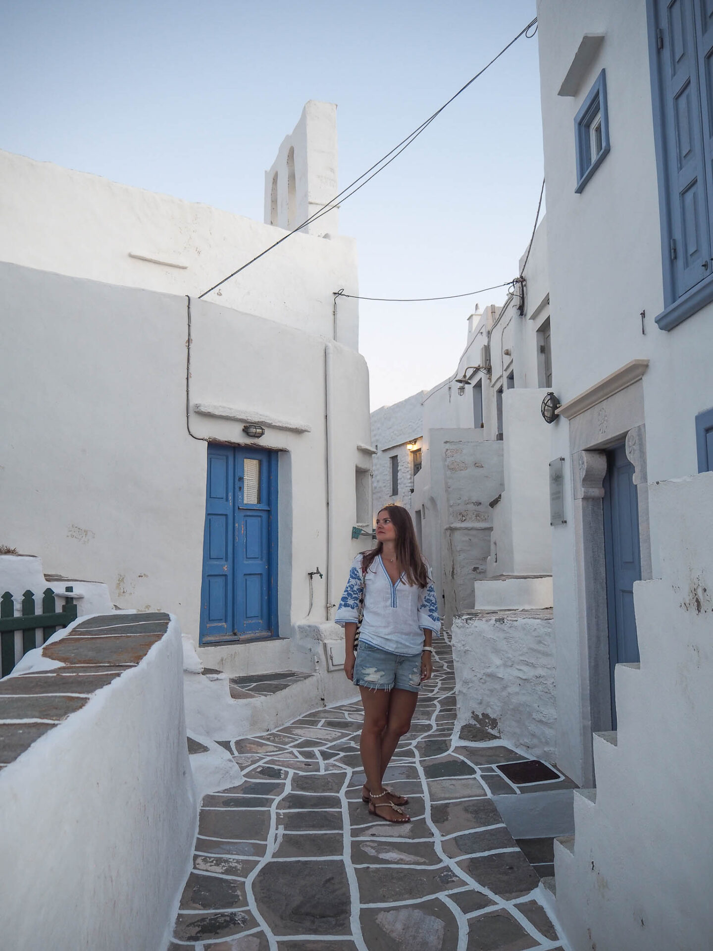 Sifnos Greece Kastro streets