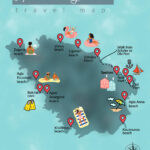 Spetses Greece Travel Map